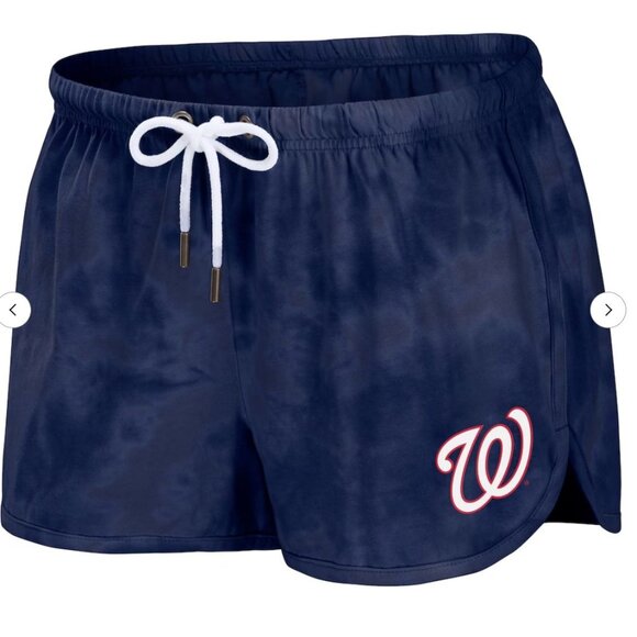 NWT Women's XL Washington Nationals Tie Dye Shirt and Long-Sleeved Shirt Lounge - Picture 3 of 3